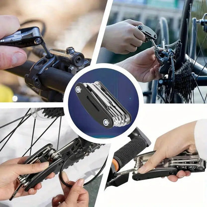 Multifunctional 16 In 1 Portal Bike Tool Kit