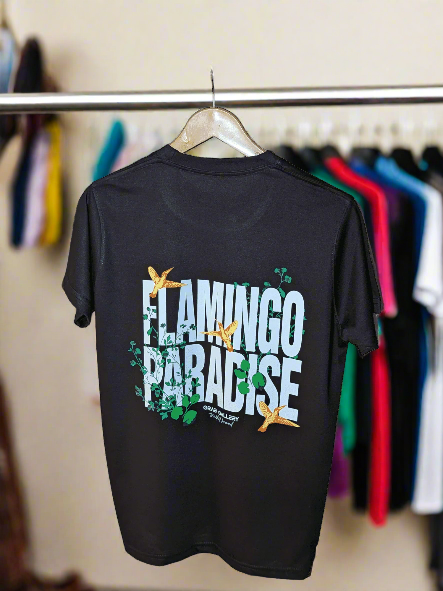 Flamingo Paradise Printed T-Shirt