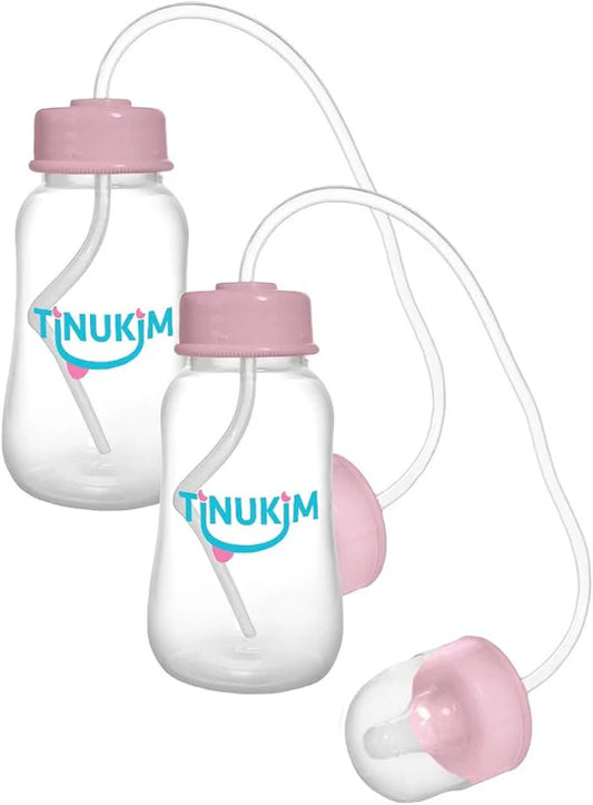 Hand-Free Baby Self Feeding Bottle