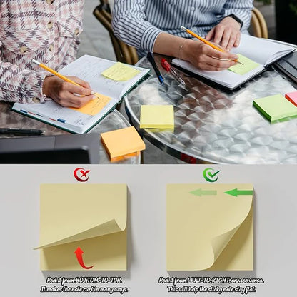 Transparent Sticky Note Pads 100 pcs