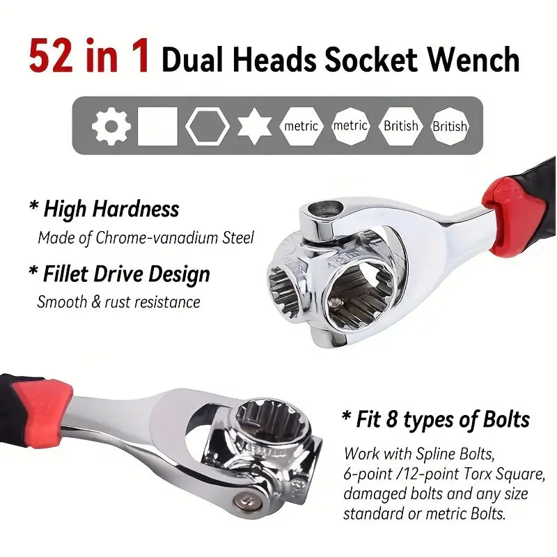 52-in-1 Socket Wrench Set